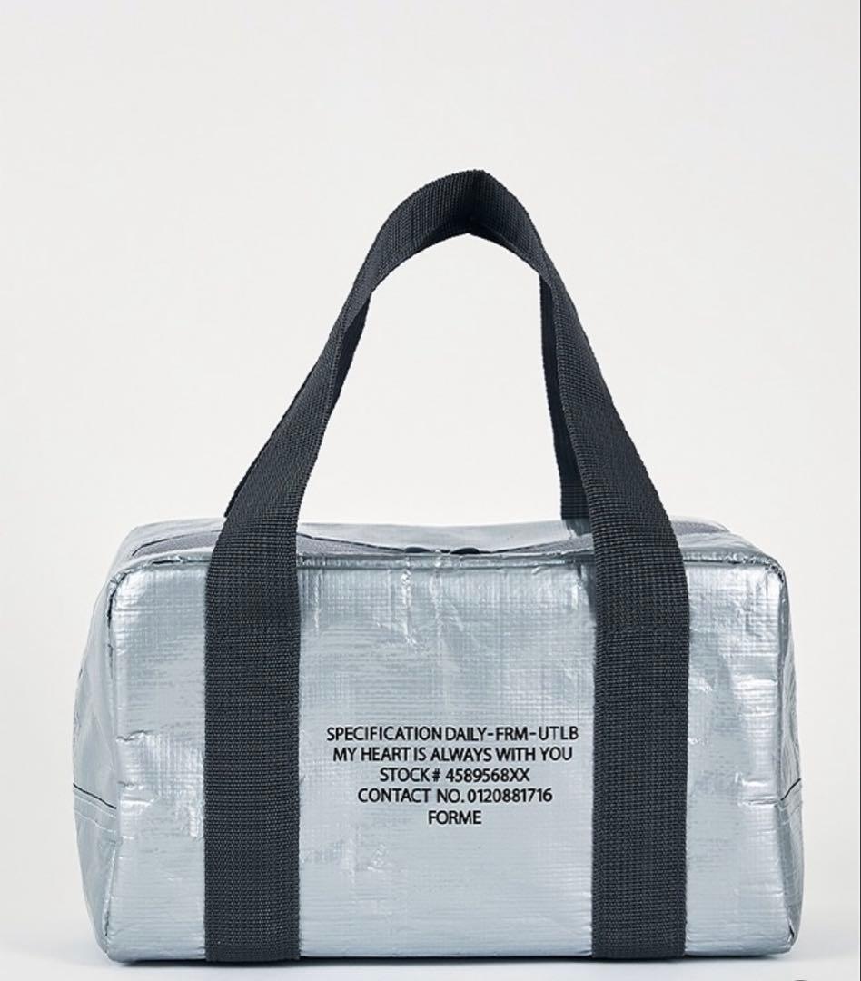 【未使用新品】forme/フォルム クーラーランチバッグ チャコール 2個セット