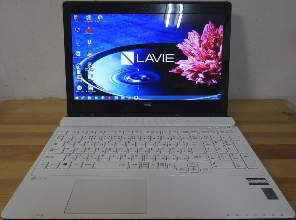 NEC ノートパソコン LAVIE NS PC-NS550AAW-Y/中古良品