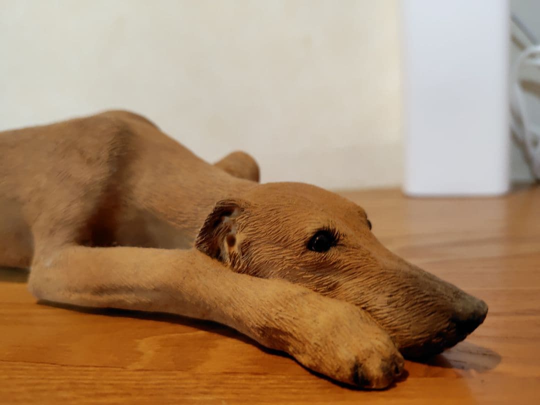 サンディキャスト　グレイハウンド　グレーハウンド　イタグレ　ウィペット　置物