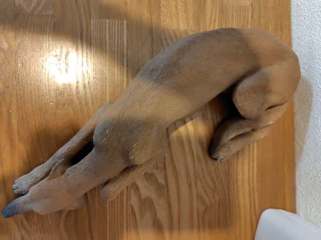 サンディキャスト　グレイハウンド　グレーハウンド　イタグレ　ウィペット　置物