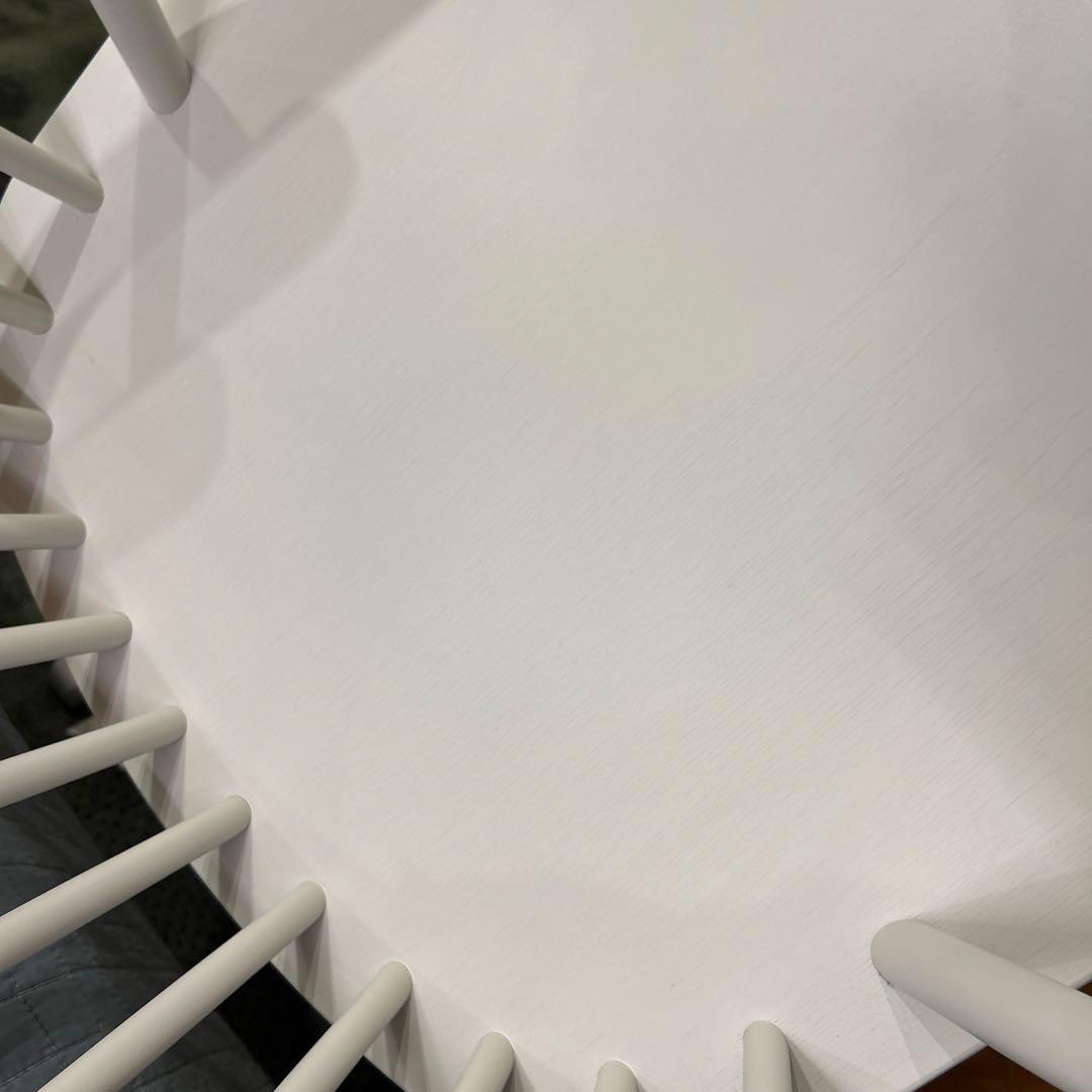 FDBモブラー デンマークデザイン J52G ロッキングチェア ホワイト