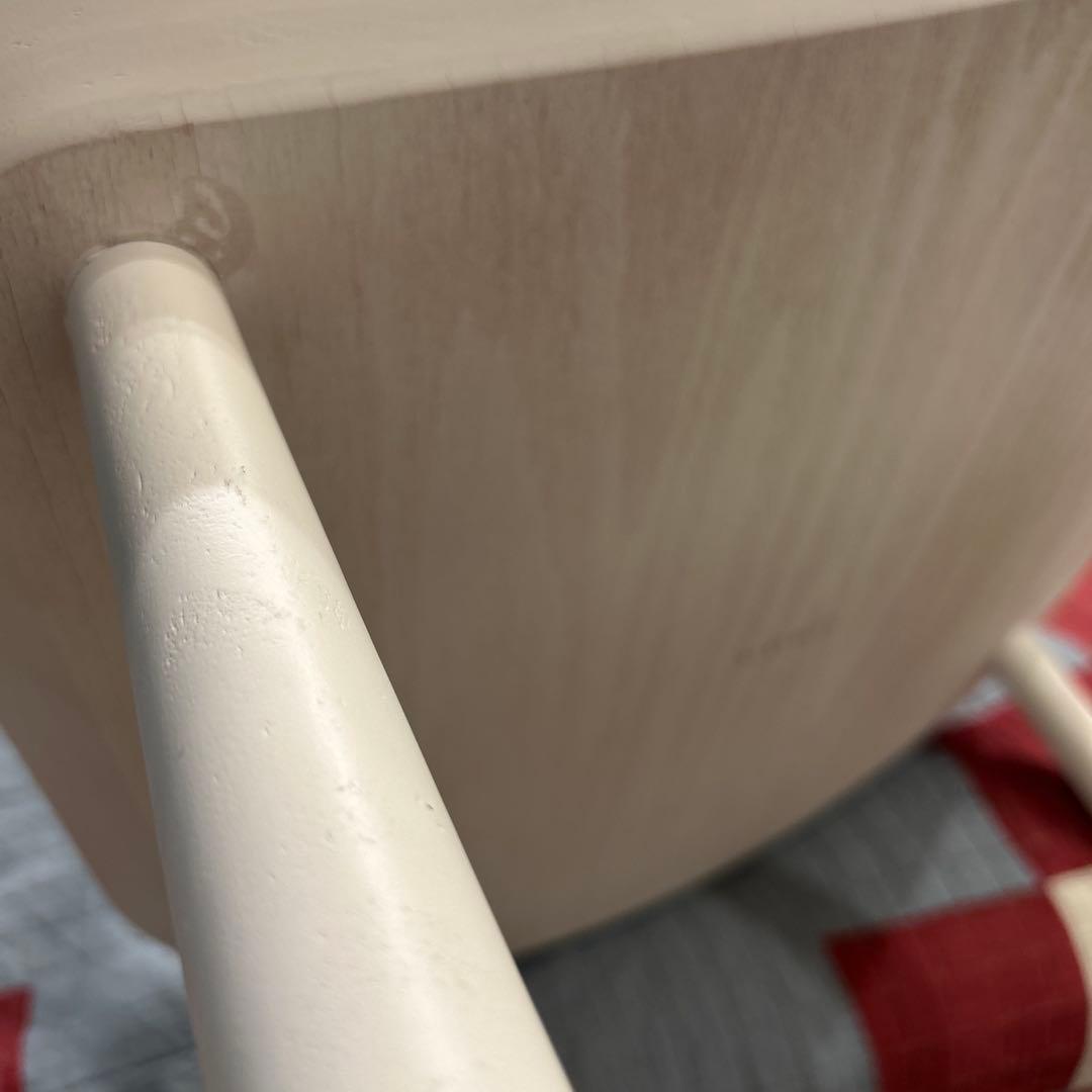 FDBモブラー デンマークデザイン J52G ロッキングチェア ホワイト