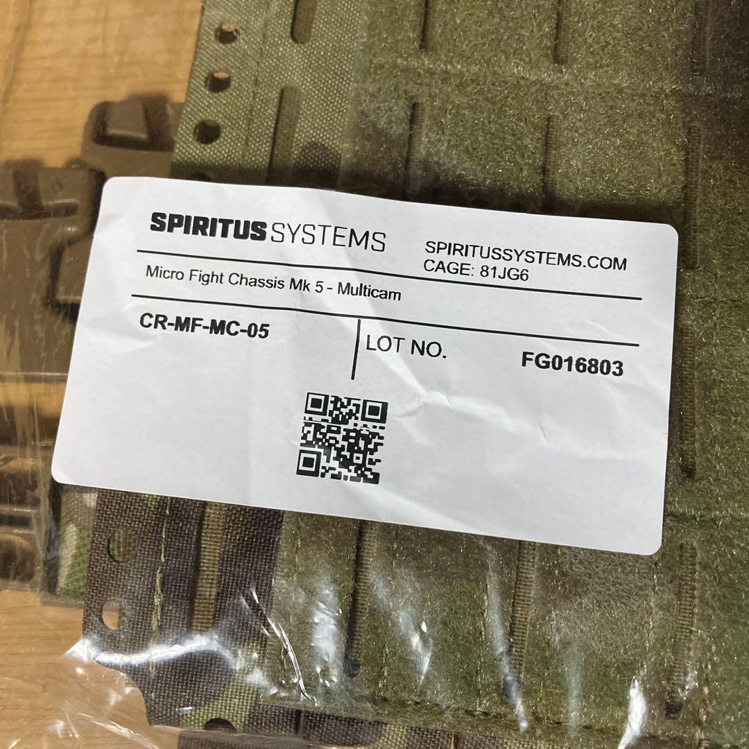 個人装備 Spiritus Systems Micro Fight Chassis MkV