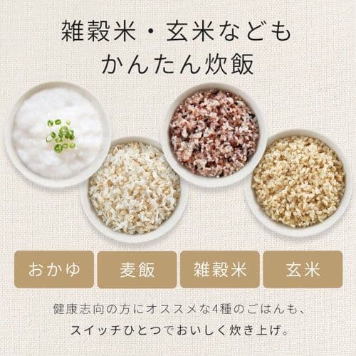 アイリスオーヤマ マイコン式炊飯器 3合炊き RC-MSA30-HA