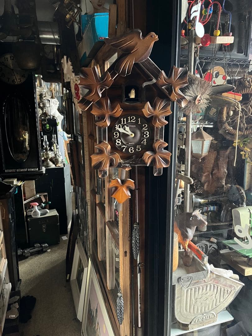 シチズン鳩時計、鳩時計、クォーツ式鳩時計、電池式鳩時計