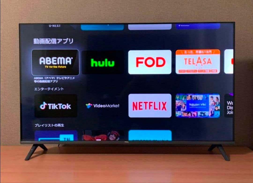 スマート液晶テレビ TCL 40型　youtubeなど／地上デジ✨ 2023年製