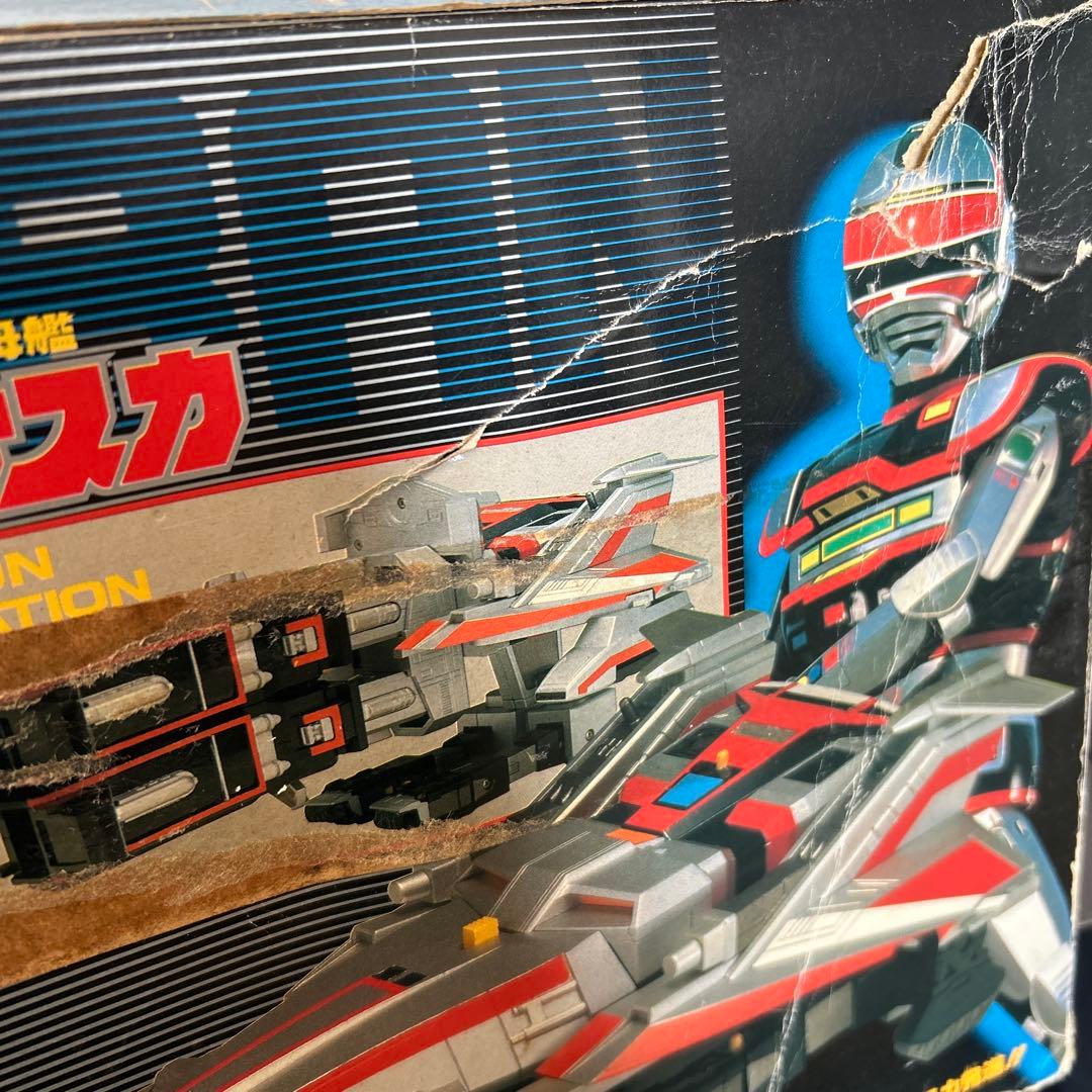 1986年バンダイ 超時空戦闘母艦 DXグランナスカ時空戦士 スピルバン