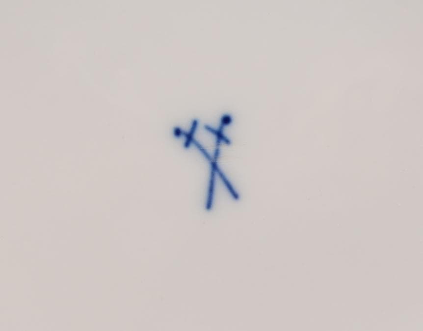 マイセン　ドレスデン　スプレー　ランチプレート　21ｃｍ　ヴィンテージ