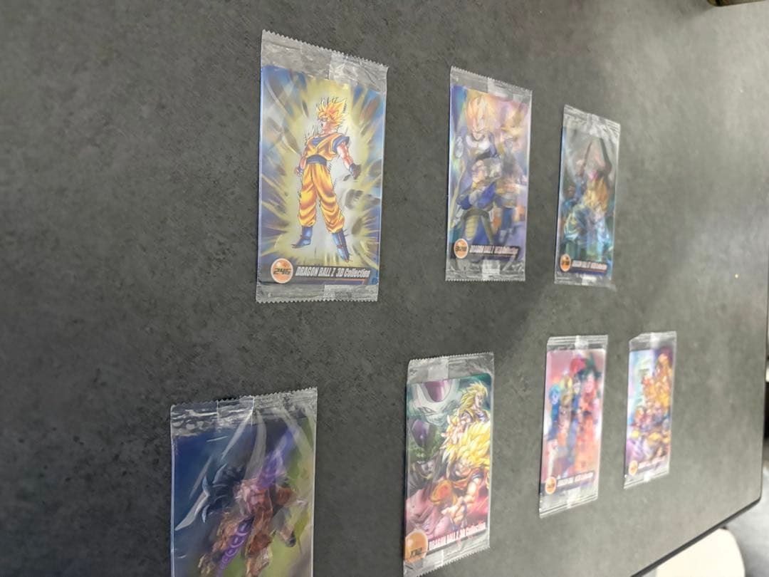 【未開封】 ドラゴンボール　森永ウエハースカード　3Dカード7枚　希少品