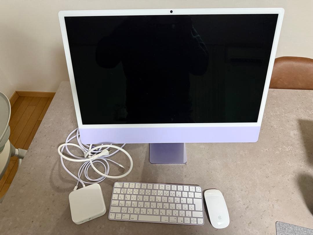 Apple iMac パープル 本体と付属品