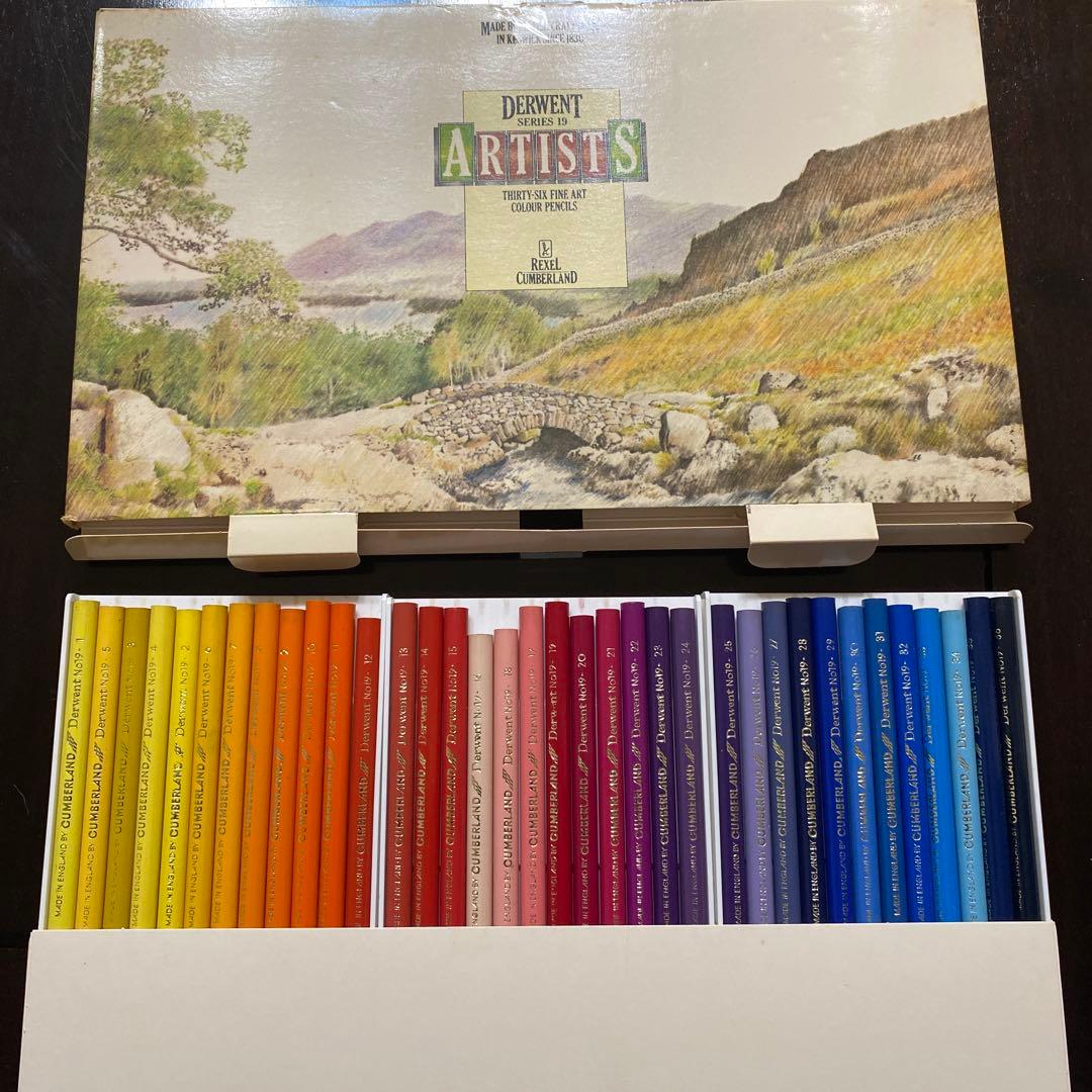 アンティック Derwent Artists Colored Pencils