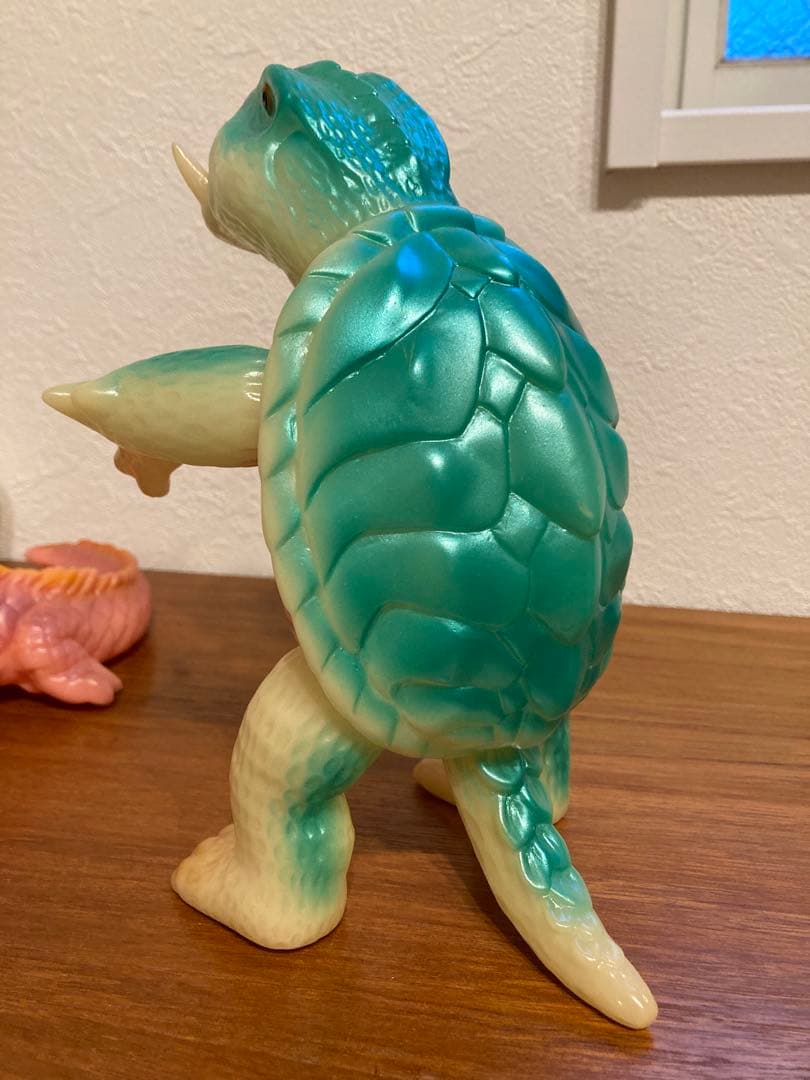 M*K様 M1号ソフト怪獣シリーズ ガメラ1996 蓄光 ソフビ