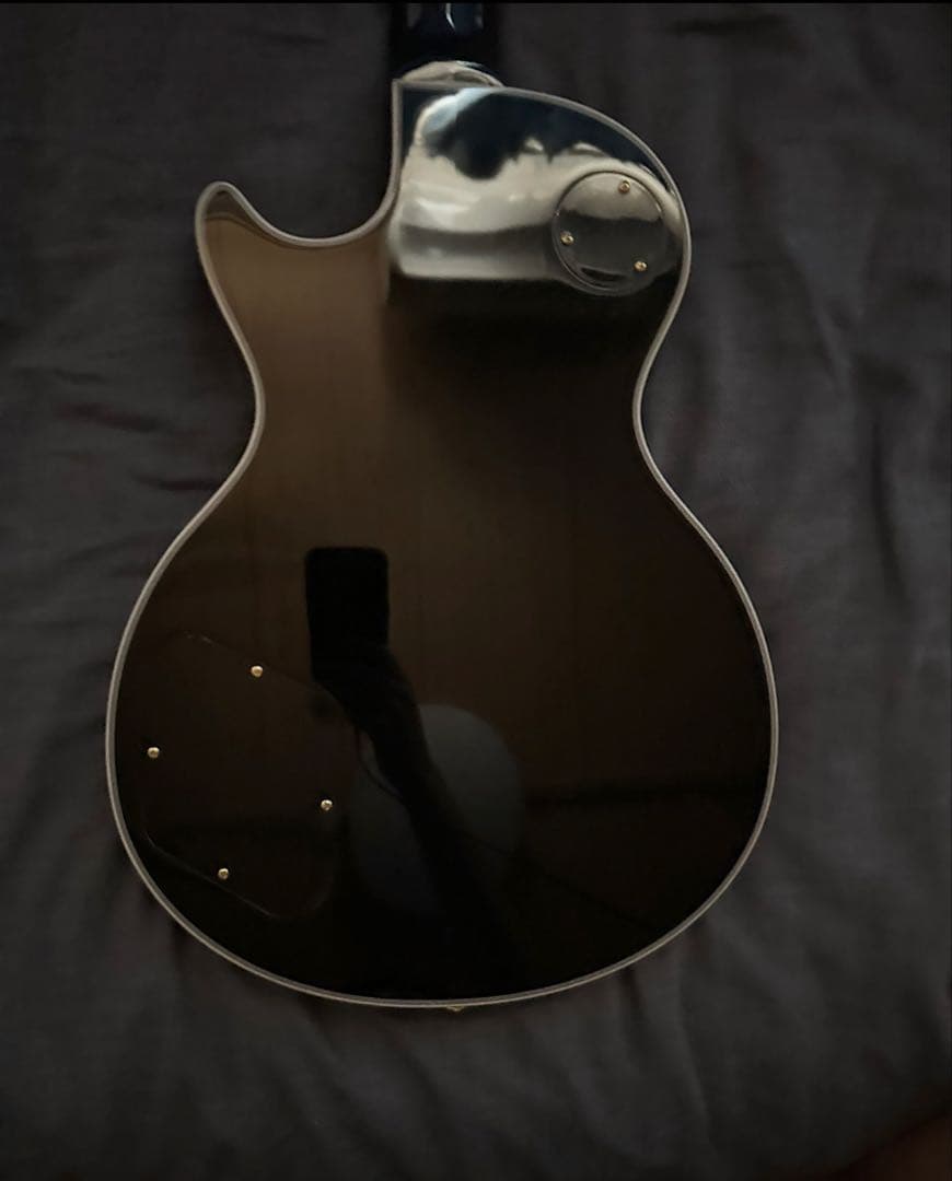 Blitz ブラック エレキギター レスポールタイプ