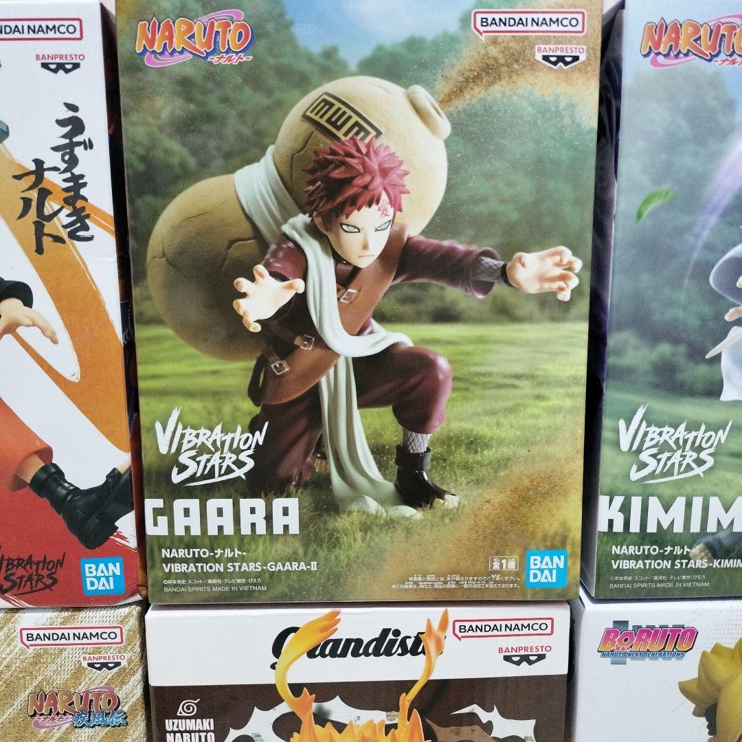 (最終)【新品未開封】ナルト フィギュア ミナト　ボルト　我愛羅　君麻呂　疾風伝