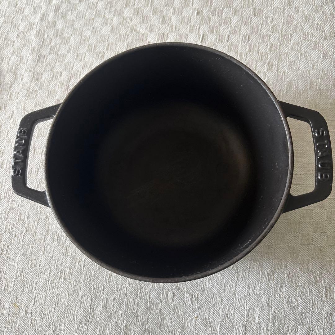 やんちゃママ　ストウブ　ワナベ　18センチ　Staub Wa-NABE