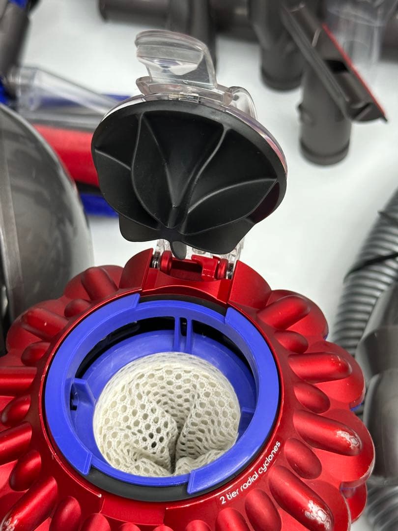 動作保証品　中古　ダイソン　Dyson CY24 掃除機　フルセット　赤
