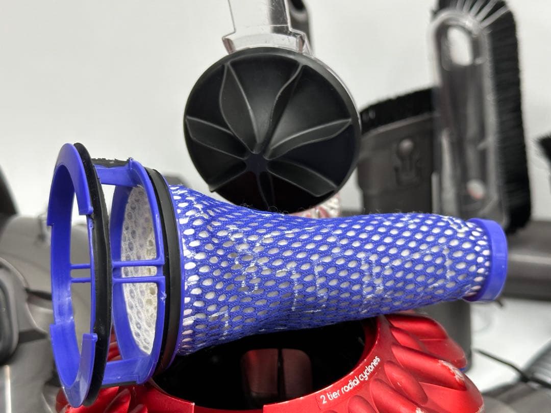動作保証品　中古　ダイソン　Dyson CY24 掃除機　フルセット　赤