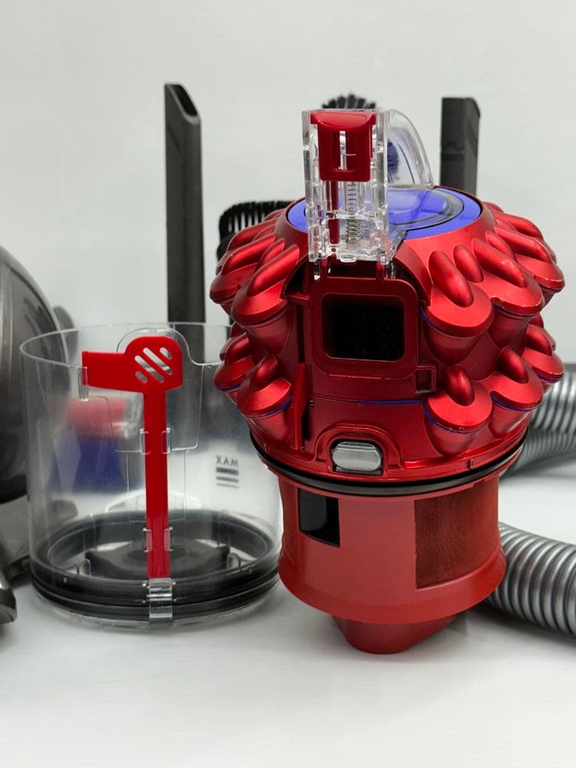 動作保証品　中古　ダイソン　Dyson CY24 掃除機　フルセット　赤