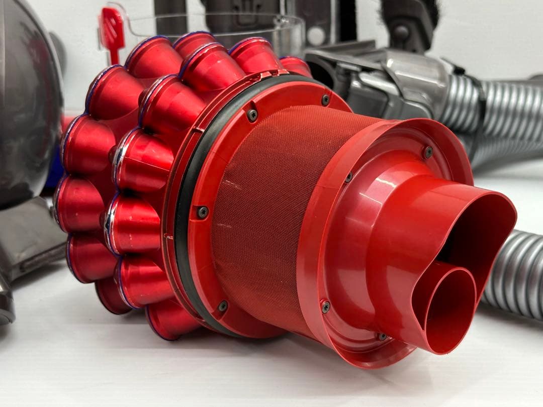 動作保証品　中古　ダイソン　Dyson CY24 掃除機　フルセット　赤