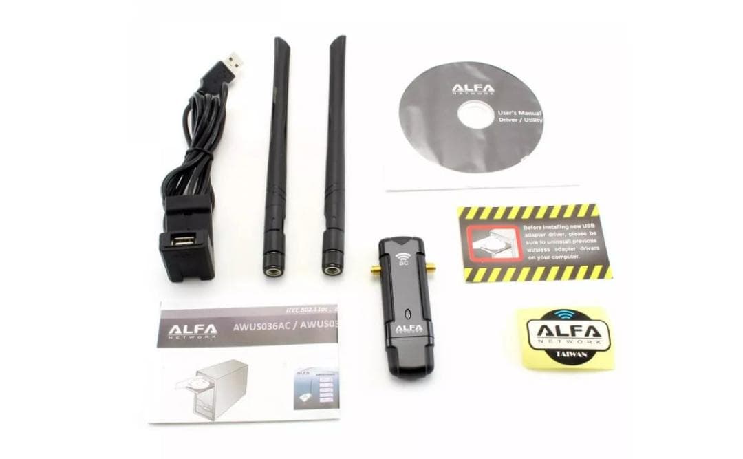 【新品 未開封】ALFA AWUS036AC by Kali Linux