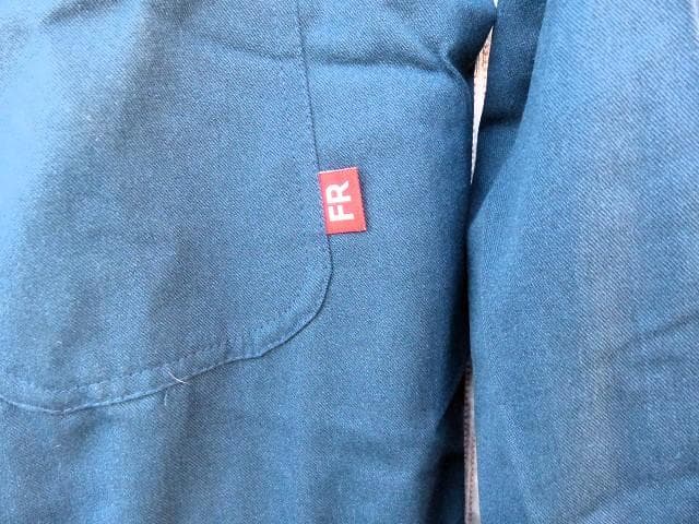 米軍実物　NAVY　ユティリティカバーオール 40R　FR　難燃 つなぎ 153