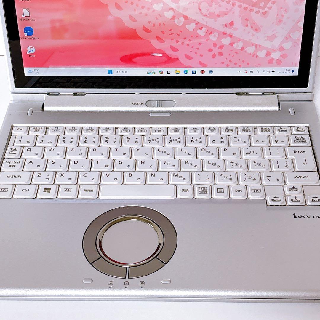 パナソニックレッツノートCF-XZ6 タブレット i5 8GB SSD256GB