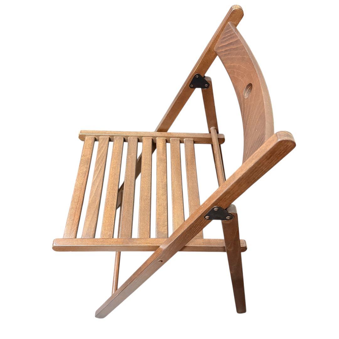 ① 2脚セット IKEA TERJE イケア ウッドチェア 椅子 ガーデン