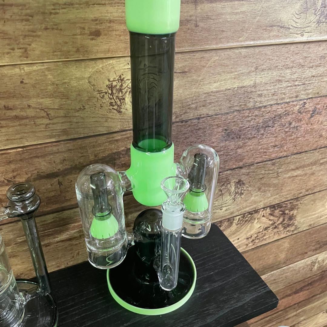 ☆送料無料☆ ロケット 大型 ガラスボング 高さ約40cm 水パイプ シーシャ