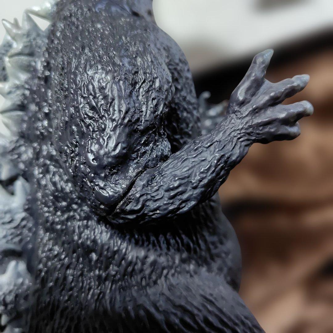 初代ゴジラ1954酒井ゆうじソフビ、1984モスラ幼虫セット