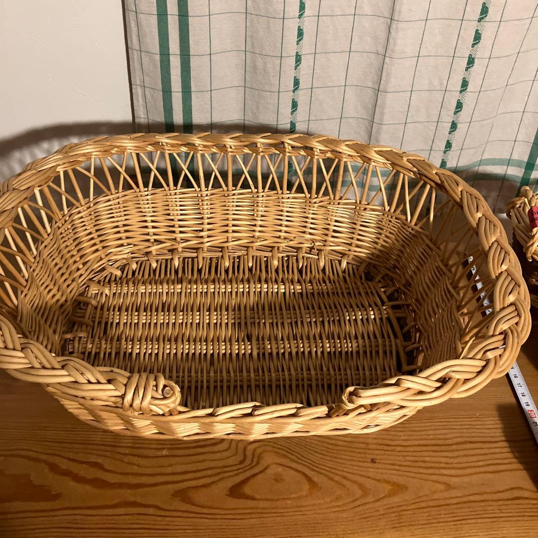 キャトルセゾン バスケットフランス柳かご 検)ハグオーワー 北欧暮らしの道具店