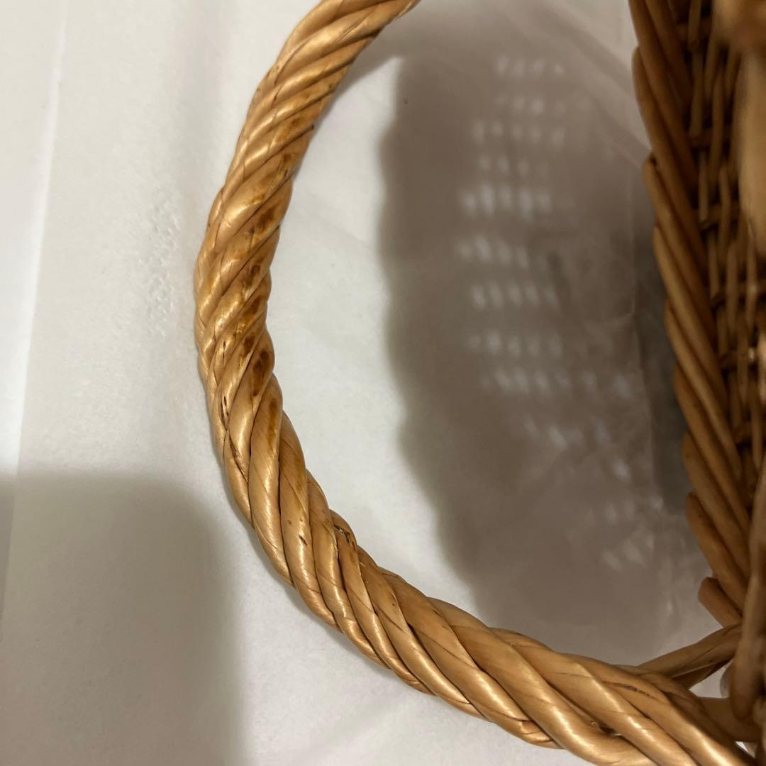 キャトルセゾン バスケットフランス柳かご 検)ハグオーワー 北欧暮らしの道具店