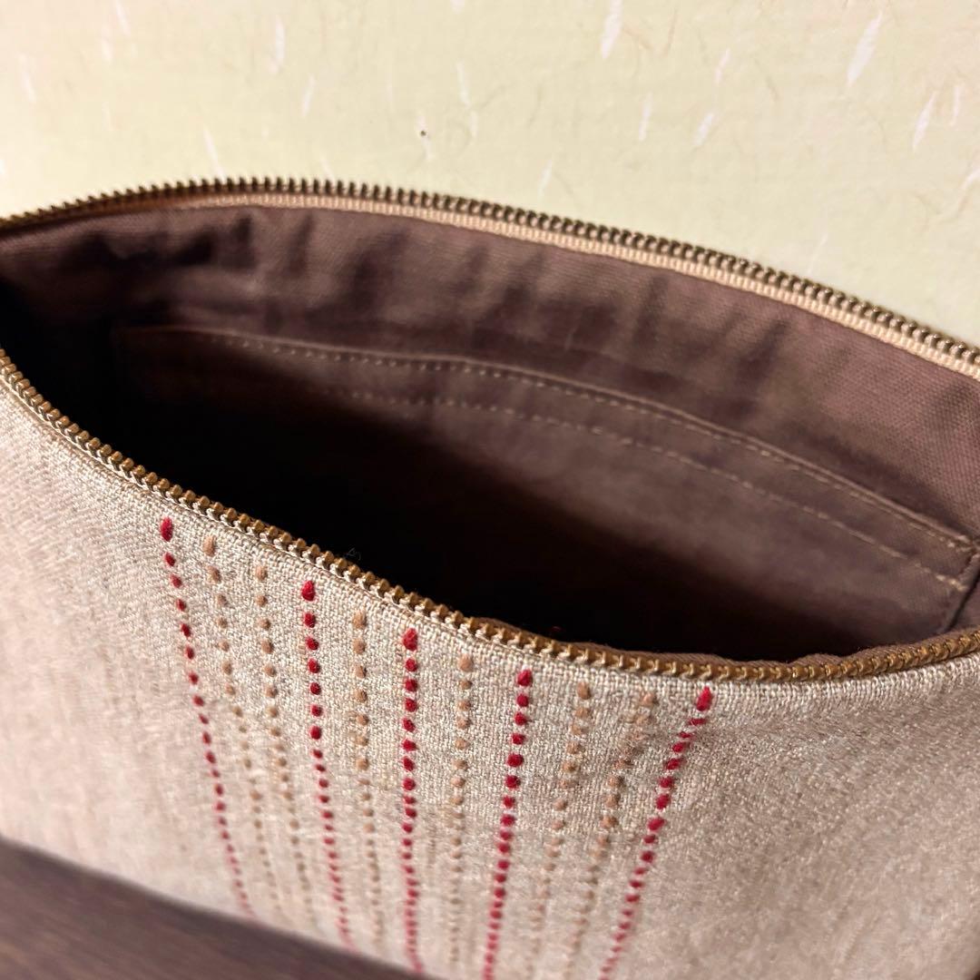 まつぼっくり様　ちょっと和風のバッグと手帳とポーチ