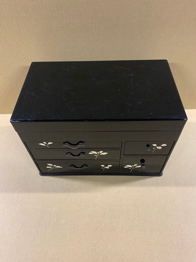 「X0173」古美術品 螺鈿細工小引き出し