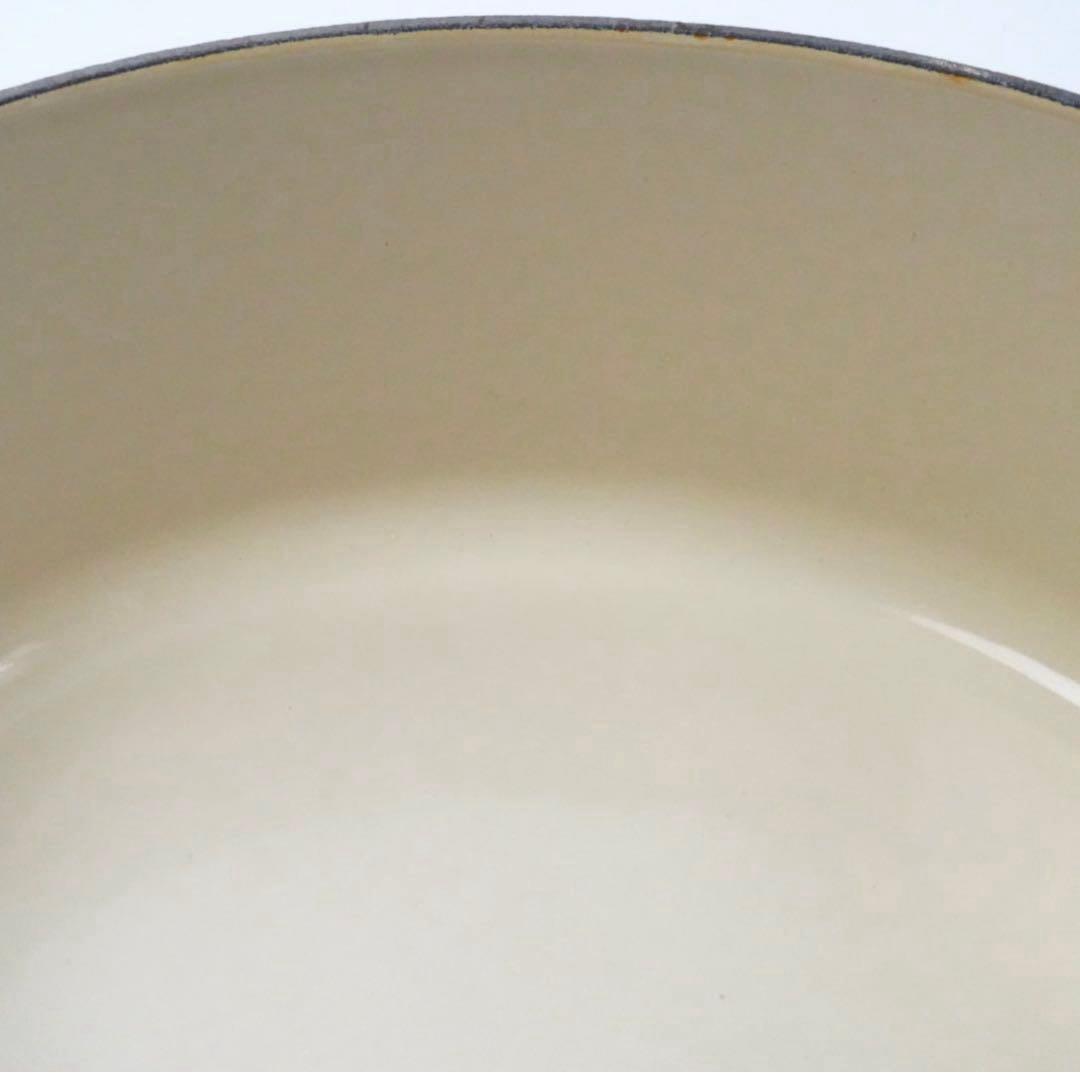 【美品】LE CREUSET　ココット オーバル チェリーレッド　25cm