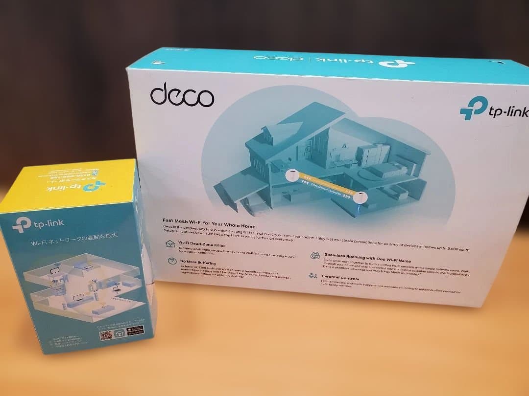 TP-Link Wi-Fi AC1200 Deco M4 中継器セット