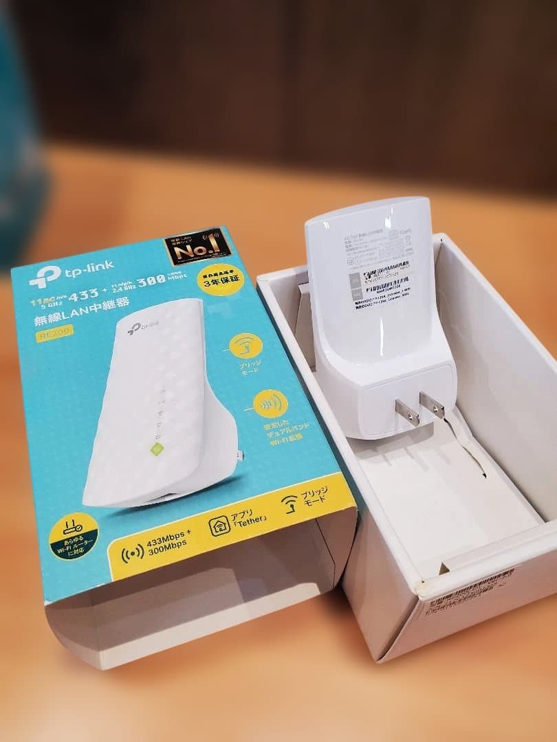 TP-Link Wi-Fi AC1200 Deco M4 中継器セット