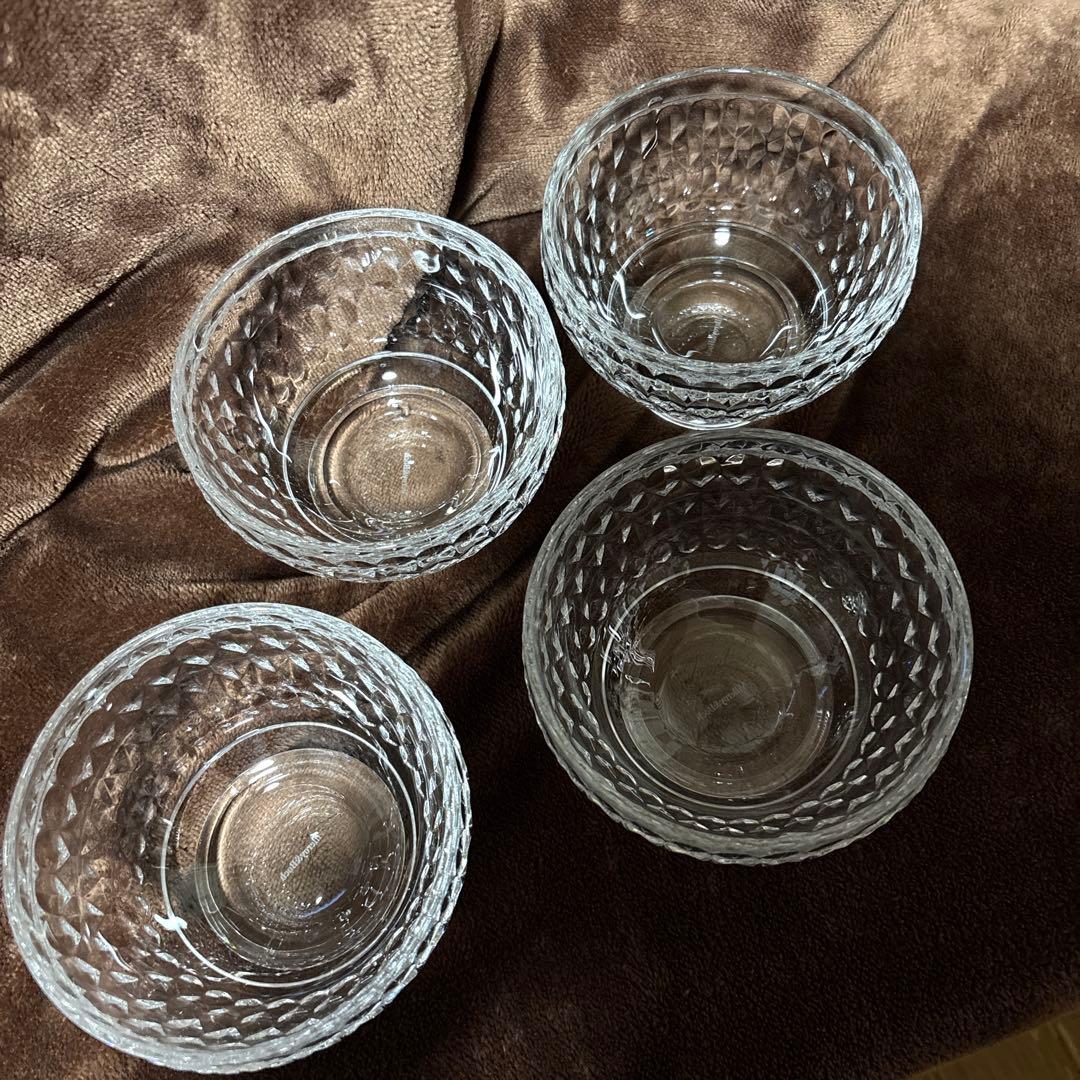 ビレロイ＆ボッホ ボストン インディビジュアルボウル×４　①