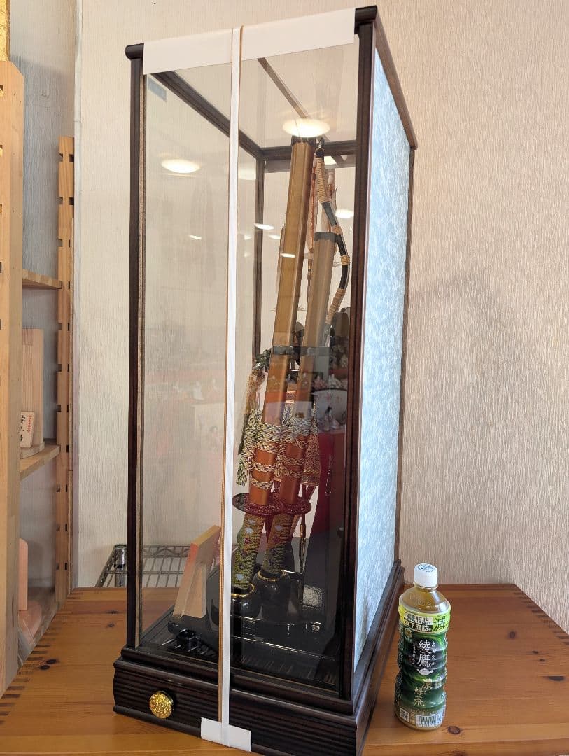 天豪 破魔弓 ガラスケース 正月飾り お正月 五月人形 兜飾り 鎧飾り 男の子1