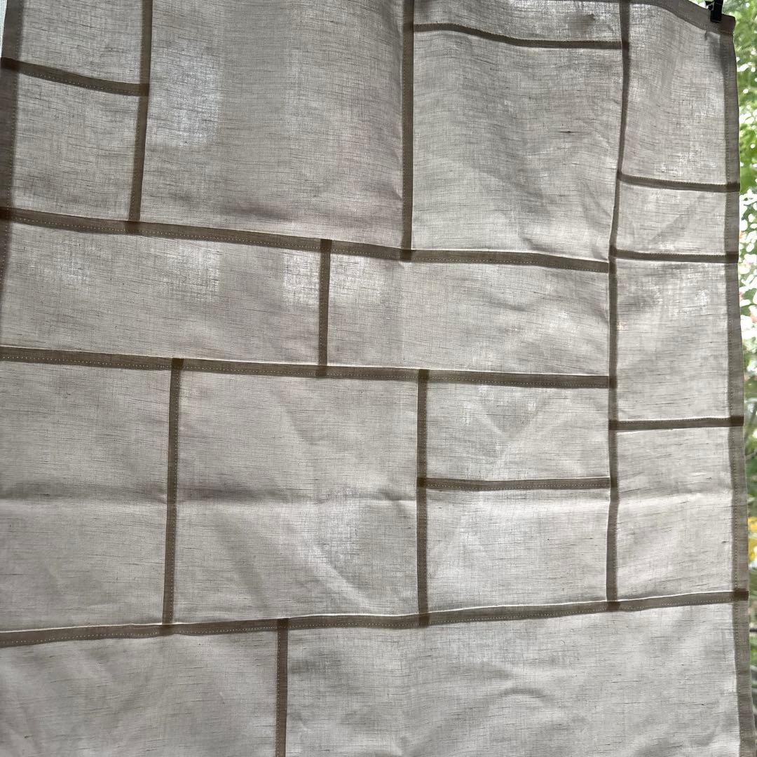 hkimiko様 オーダーのお品　ハーフリネン　ポシャギ風