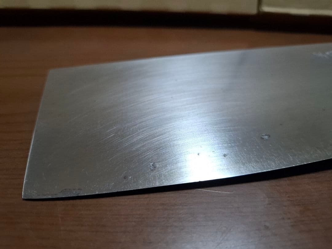 堺刀司 中華包丁 正重作　全長33.5 刃渡り22.2 刃幅9cm