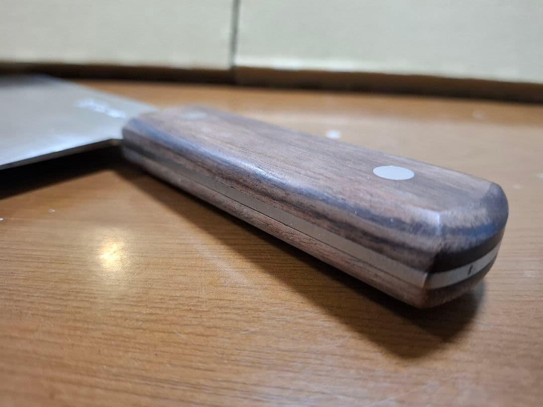 堺刀司 中華包丁 正重作　全長33.5 刃渡り22.2 刃幅9cm