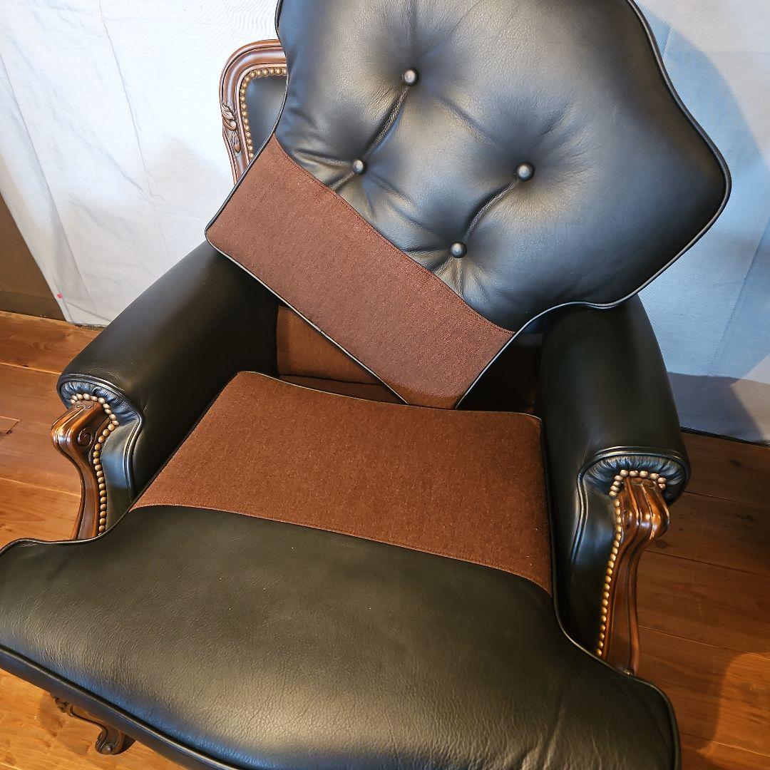 Karimoku　Domani カリモク　ドマーニ　ルイXV 本革　B