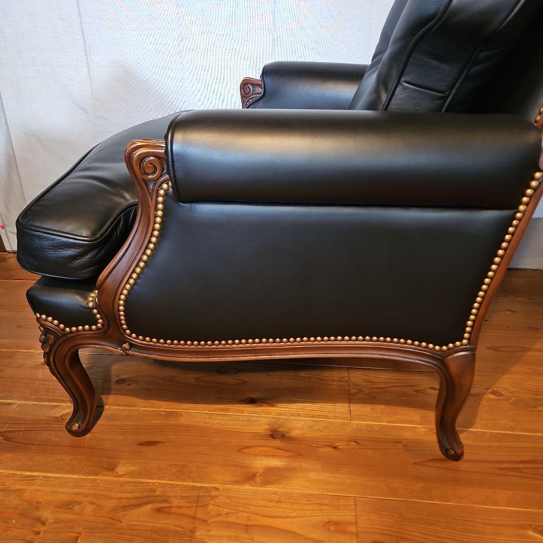 Karimoku　Domani カリモク　ドマーニ　ルイXV 本革　B