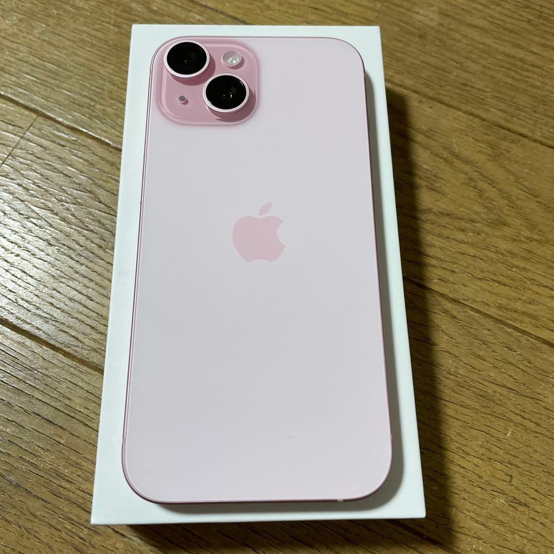iPhone15 ピンク 128GB SIMフリー
