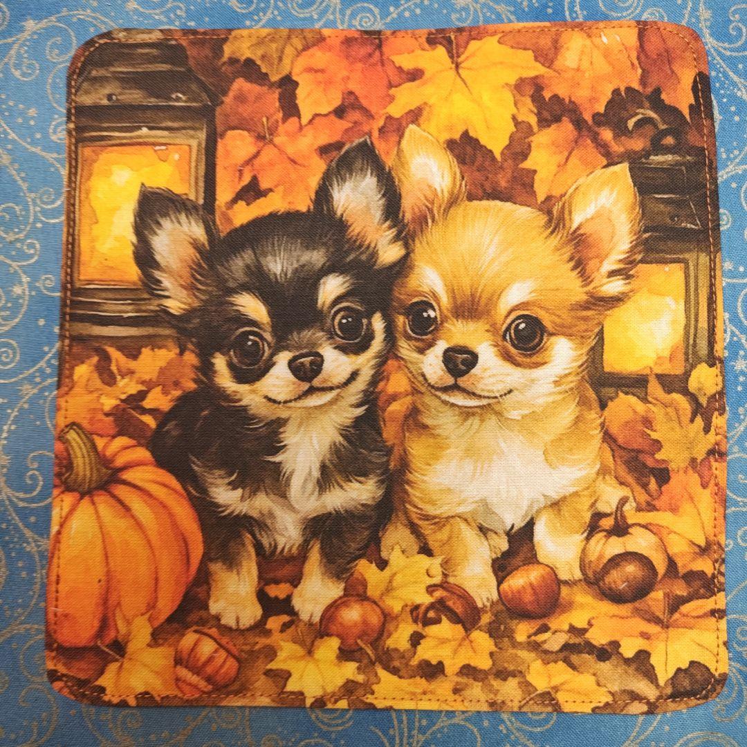 ななちゃん　ハンカチ　チワワ柄　17枚