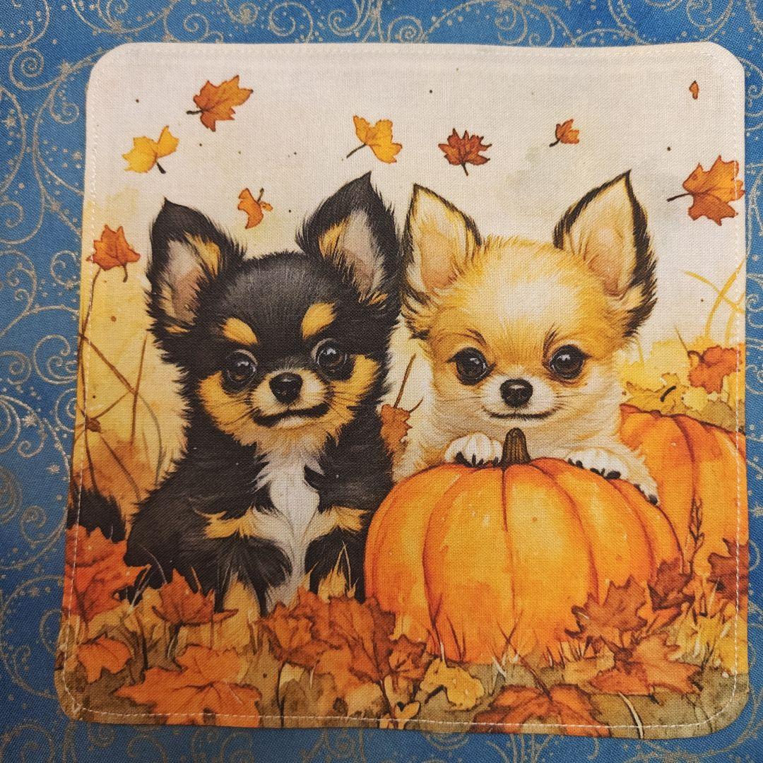 ななちゃん　ハンカチ　チワワ柄　17枚