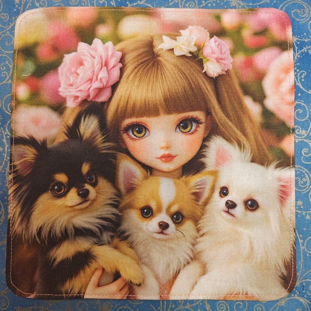 ななちゃん　ハンカチ　チワワ柄　17枚