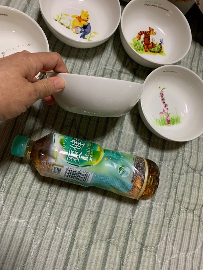 くまのプーさん 陶器皿 5個セット