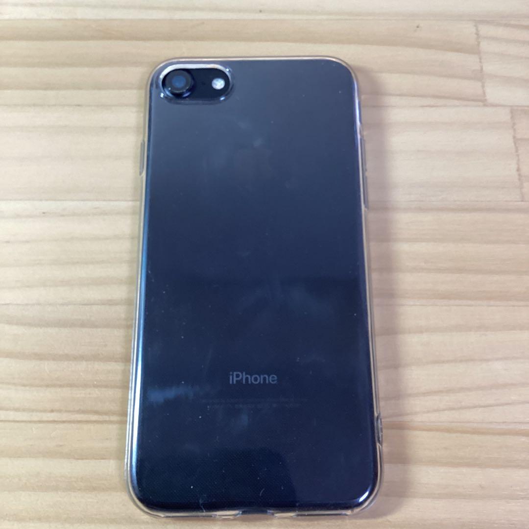Apple iPhone7 ブラック 128GB MNCK2J/A ケース 充電