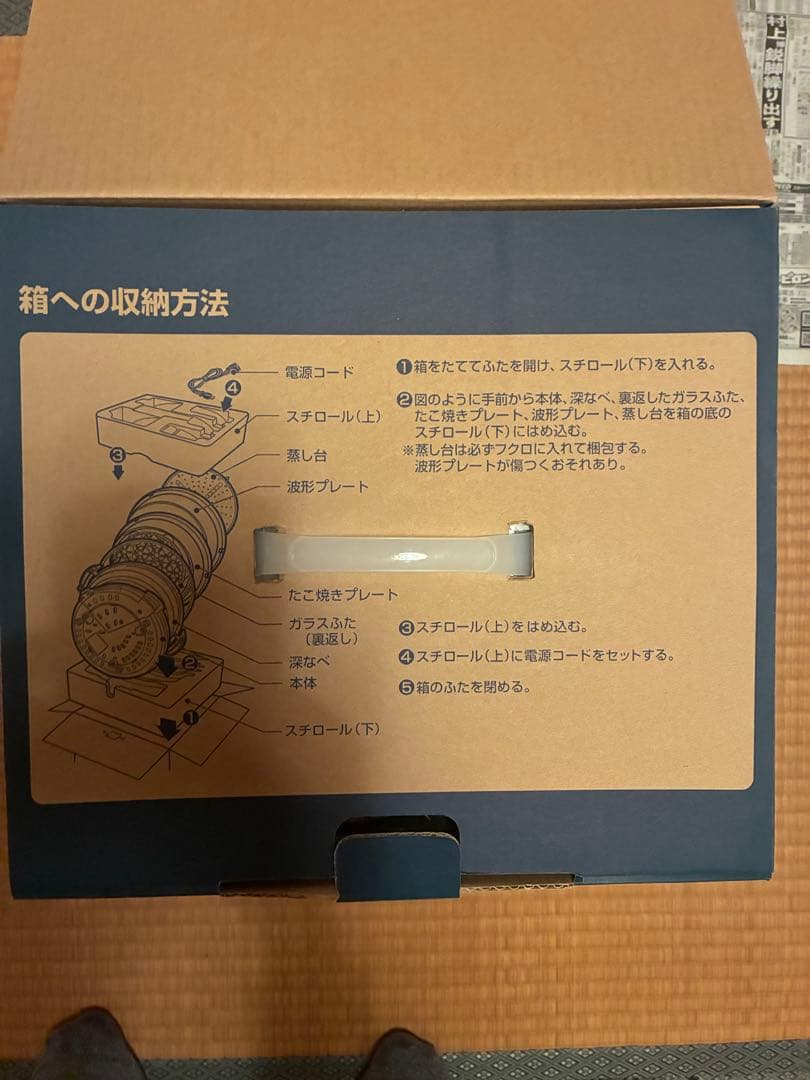 TIGER グリル鍋（深なべ、波型プレート、たこ焼きプレート、蒸台、ガラスふた）
